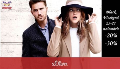 Black Weekend la s.Oliver - 20% - 30%